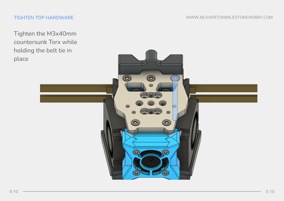 Hypernova Printhead build step forty-one